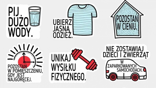 Upały, jak być bezpiecznym